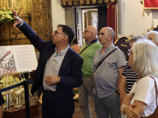 Clube do Patrim&oacute;nio visita a Igreja do Bom Jesus de Matosinhos